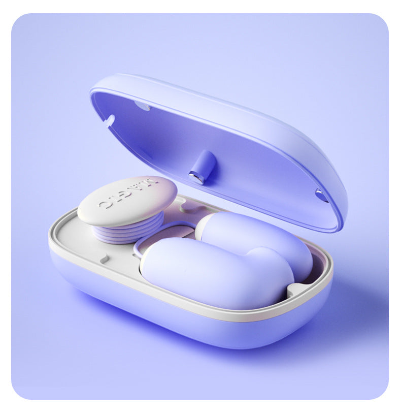 Purple Magic Box Vibrator Open Case