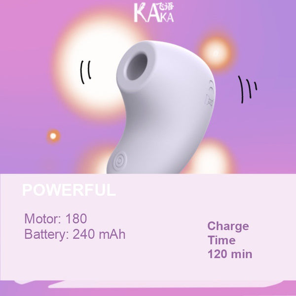 Rechargeable Silicone Rabbit Vibrator with Suction Modes