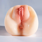 Realistic TPE male masturbator detailed front view