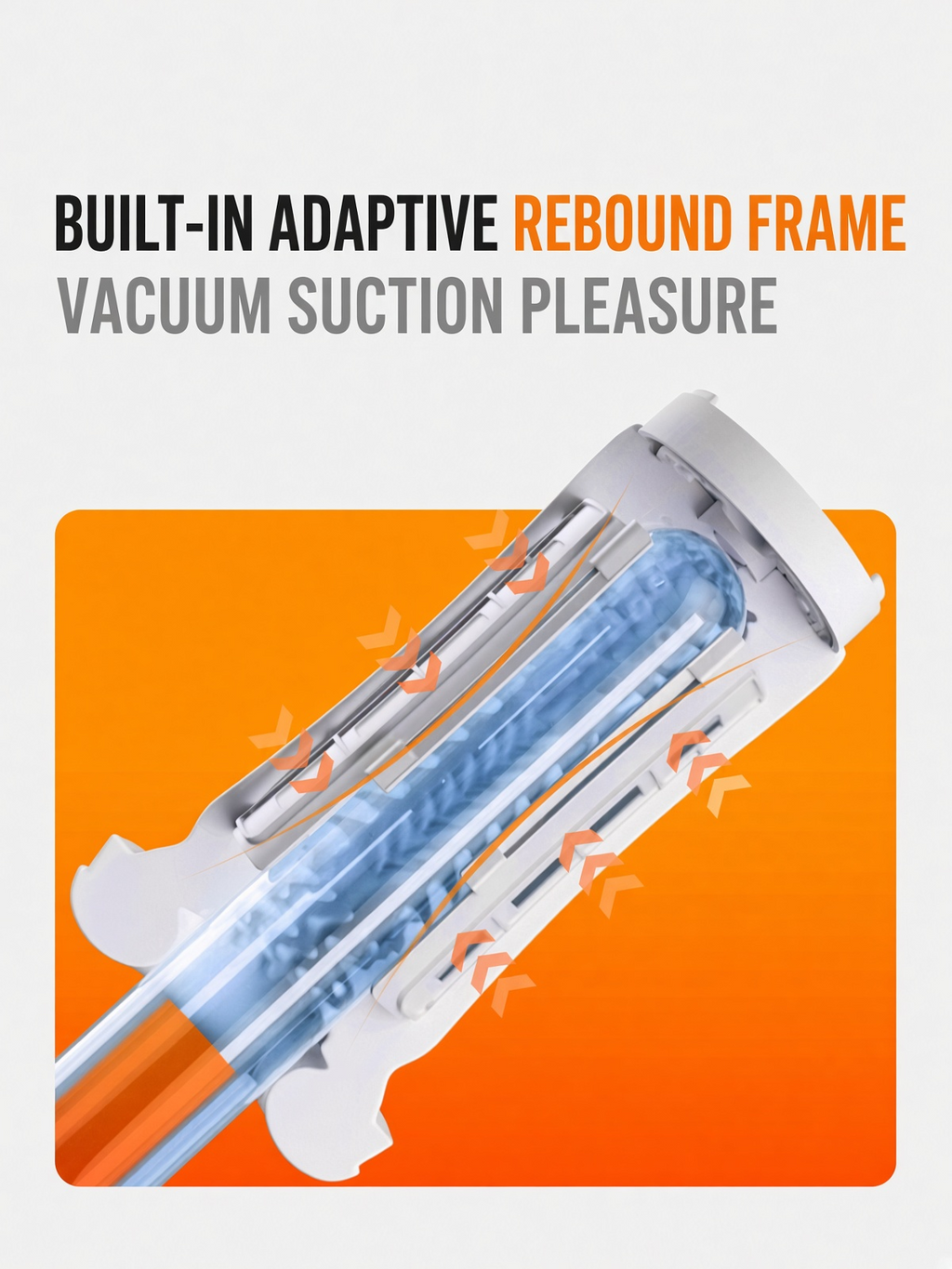 S2 Pro adaptive rebound frame and vacuum suction sleeve design