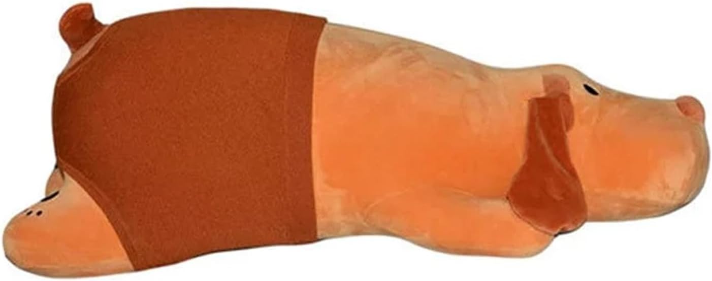 Plush Bear Pillow Automatic Thrusting Dildo designed as a cozy plush dog pillow for ultimate discretion.