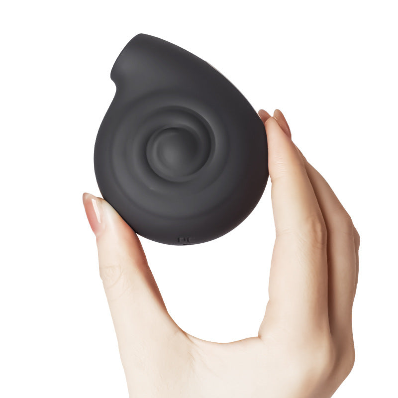 Compact Snail Air Pulse Suction Clitoral Vibrator