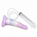 Squirting Realistic Dildo with Air Pump - Silicone Ejaculating Toy