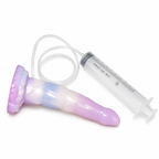 Squirting Realistic Dildo with Air Pump - Silicone Ejaculating Toy