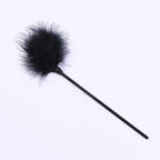 Multicolor Flirting Feather Stick- black overall effect