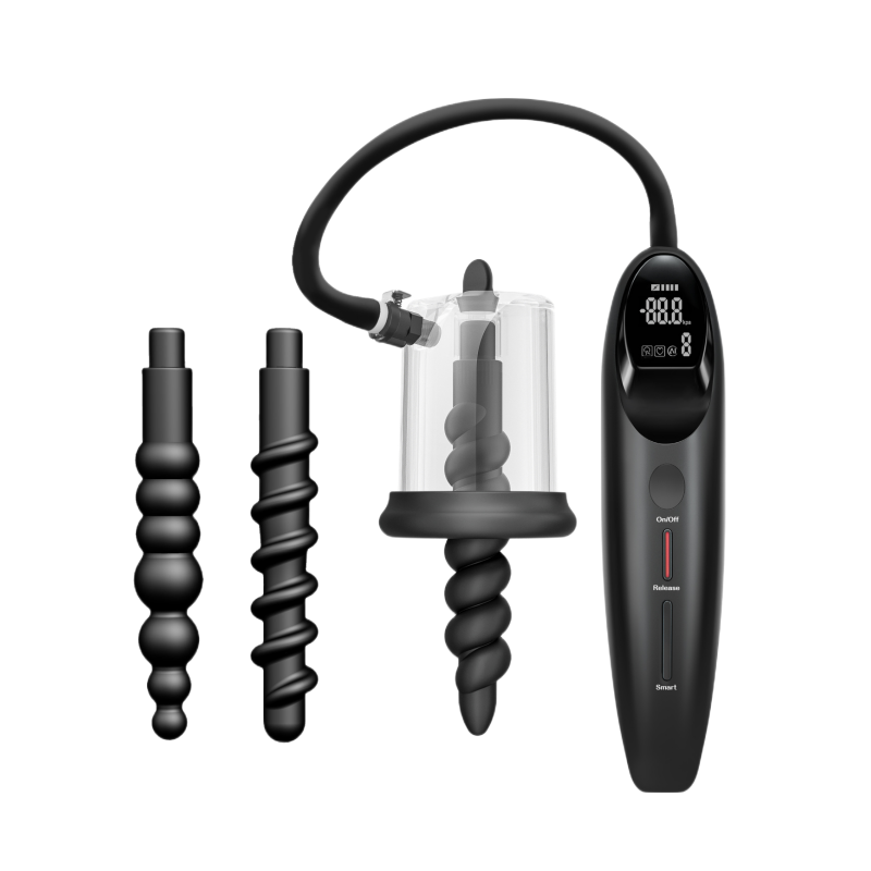 Three-piece standard plug set with smart electric pump