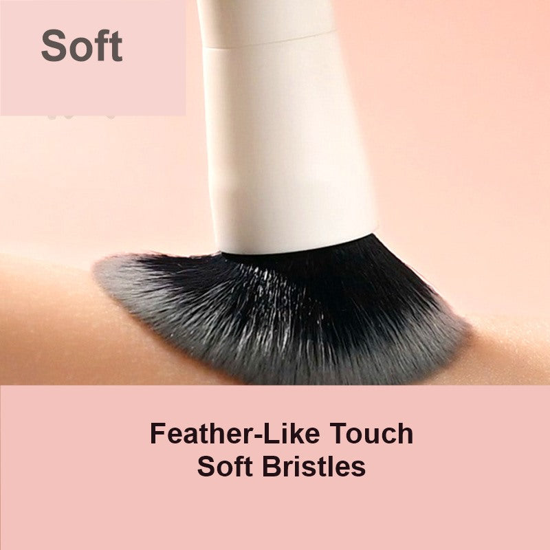 Soft Bristle Makeup Brush Vibrator Closeup