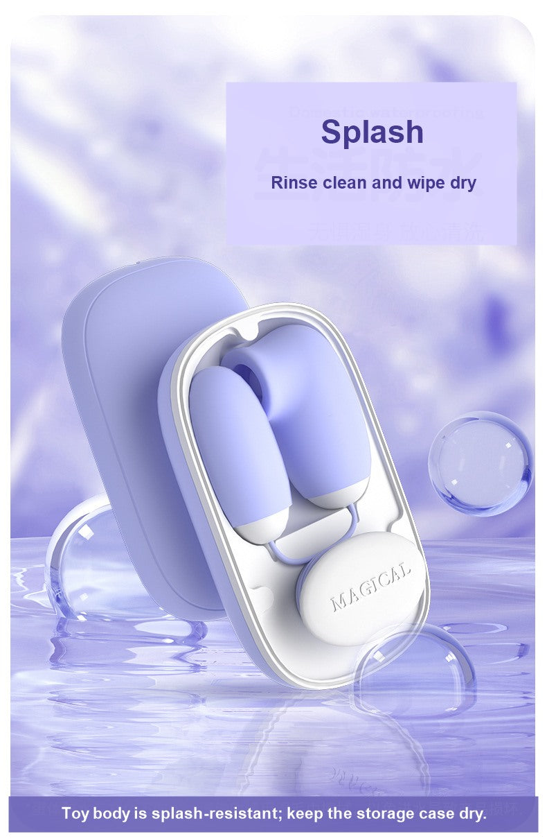 Splash Resistant Magic Box Rabbit Vibrator