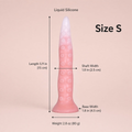Size S tentacle dildo measurements 5.9 inches long