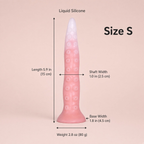 Size S tentacle dildo measurements 5.9 inches long