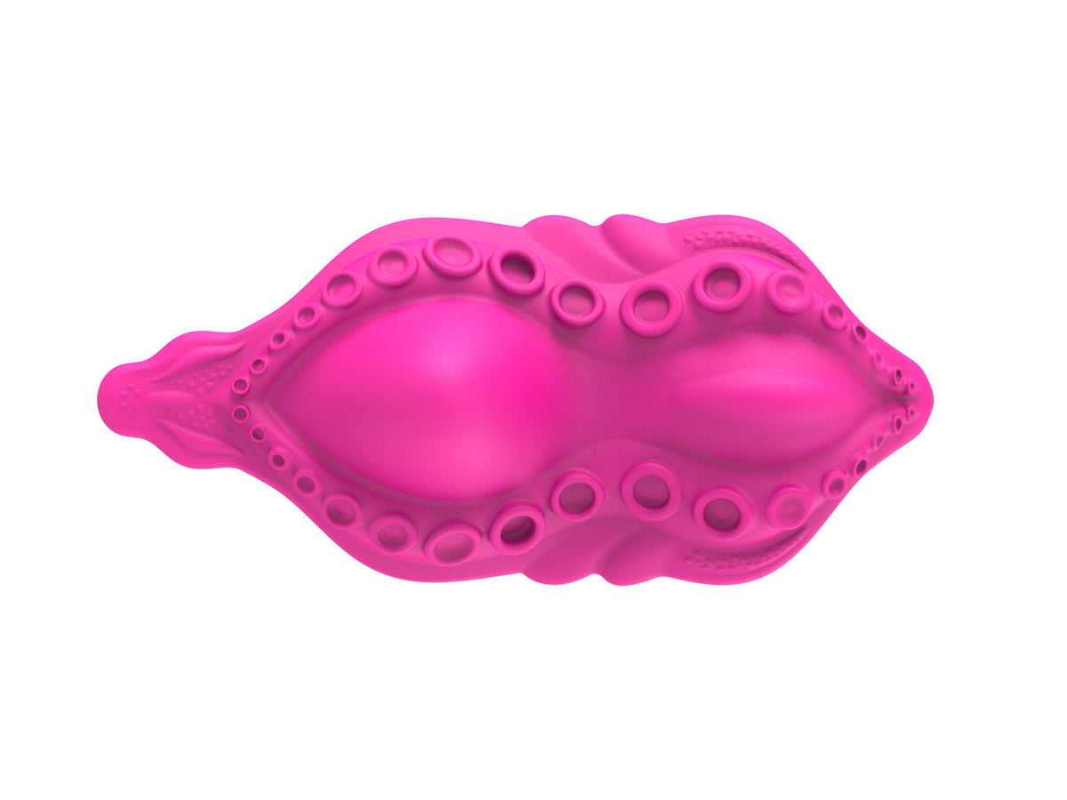 Octopus Wearable Clitoral Panty Vibrator with App & Remote