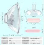 Breast & Clitoral Massager with Vibrating Egg