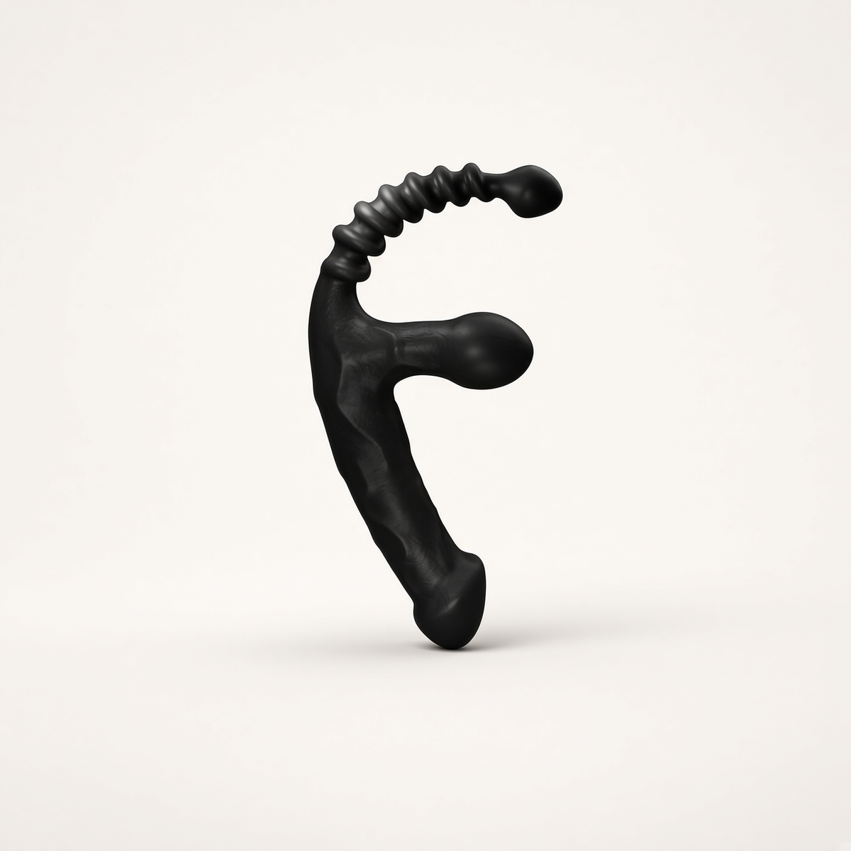 Beaded Tail strapless double-ended vibrator on a clean light background